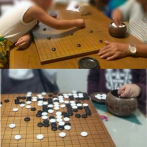 囲碁や将棋で祖父達と幼い頃から対戦していた息子